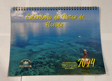 Cargar imagen en el visor de la galería, calendario de pesca para florida del 2024 en español
